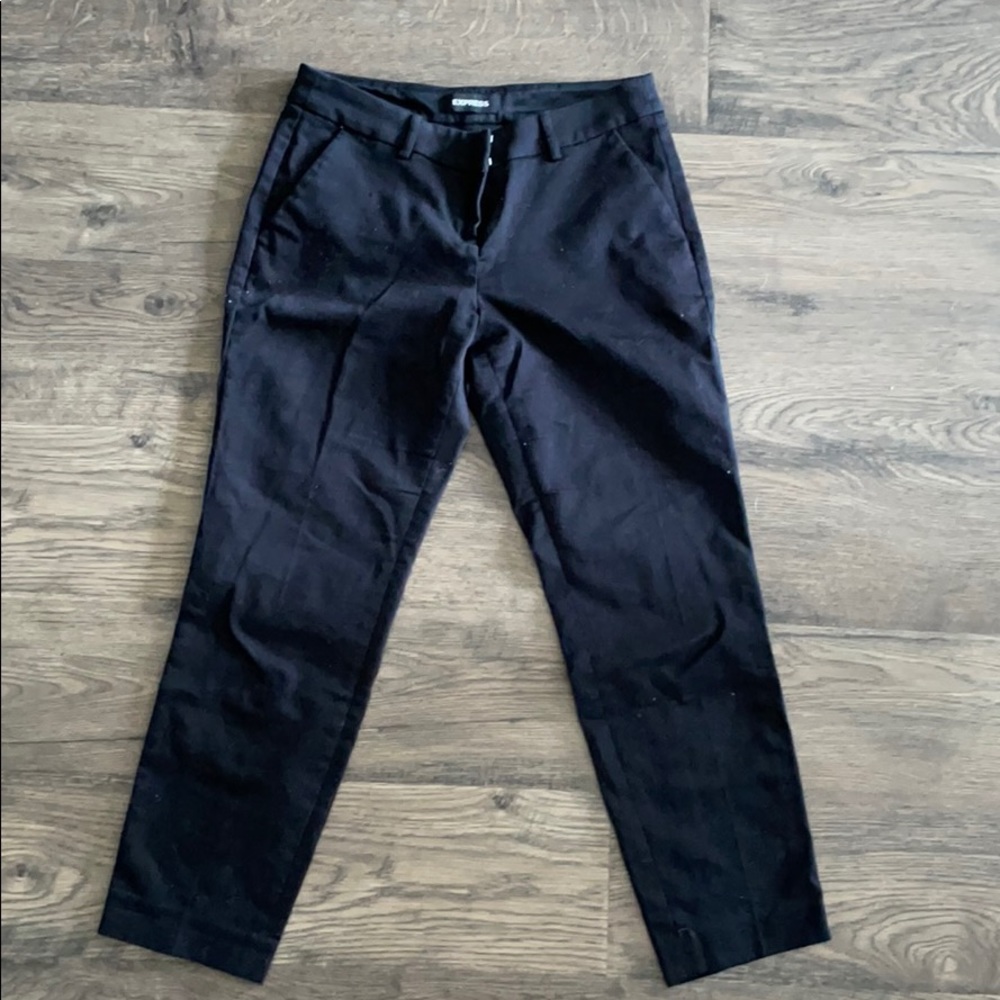 Express Black Ankle Cut Pants